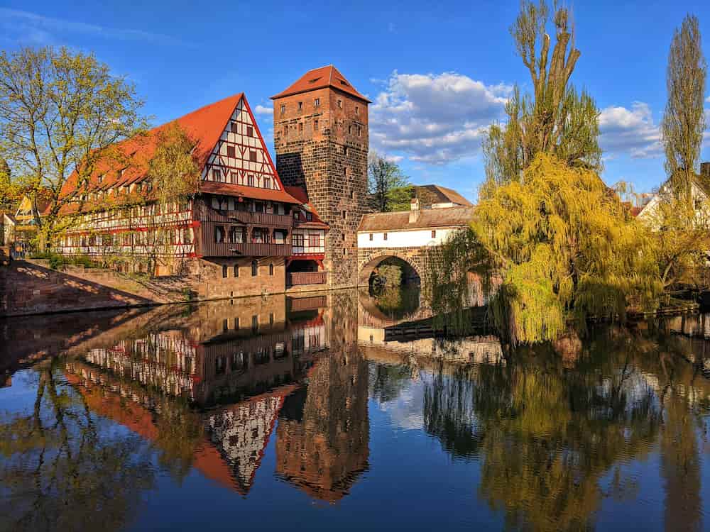 Historische Gebäude in Nürnberg