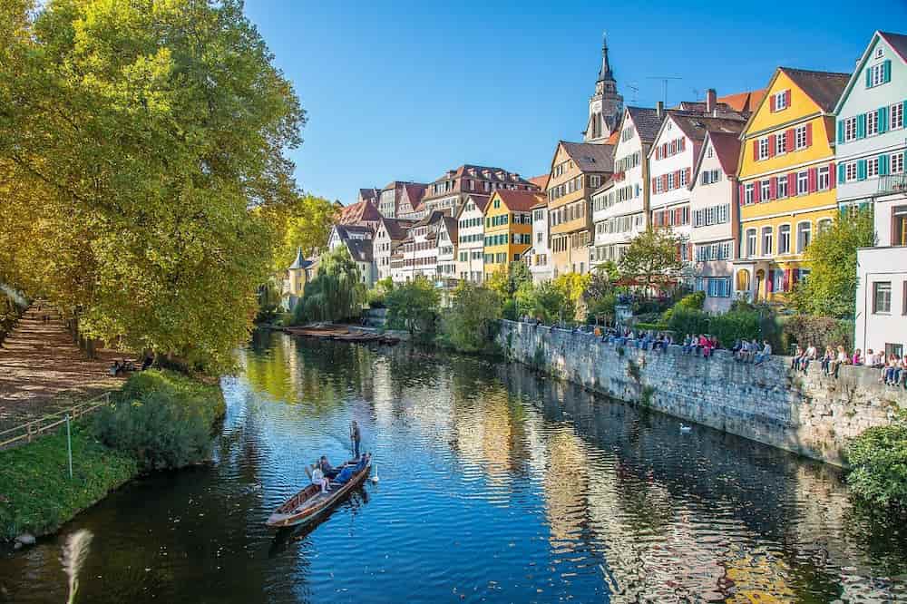 Historische Häusermeile in Tübingen